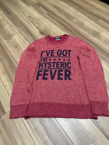 HYSTERIC GLAMOUR 빨간색 니트 M 사이즈