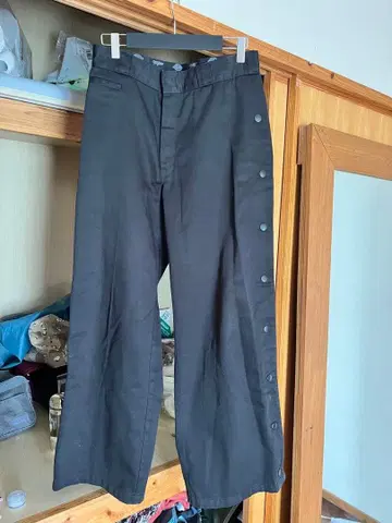 마인 x 디키즈 와이드 팬츠 M 사이즈