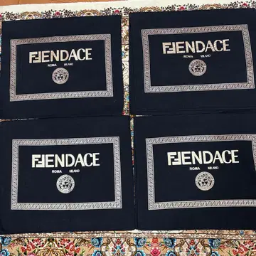 FIENDACE 블랙 봉투 4개 세트