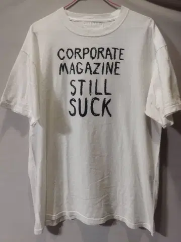 corporate magazine suck 티셔츠 카트 코번