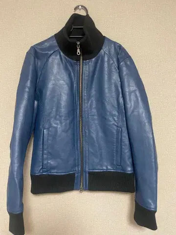 [ AZUL by moussy ] 블루 라이더 자켓