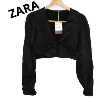 새상품 자라 가디건 상의 긴팔 볼레로 Trafaluc M