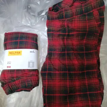 유니클로 UNIQLO 댄스복 체크 팬츠 여성 팬츠