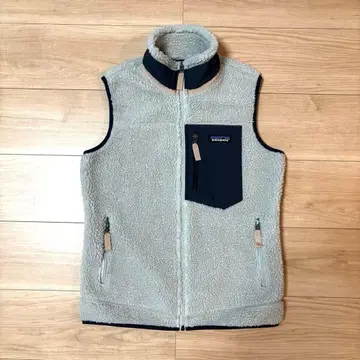 [ 새상품급 ] patagonia 레트로X 베스트 XS 그레이 여성용