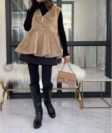 새상품급 M y u 퍼 x 펄 페플럼 베스트 정가 12,800엔