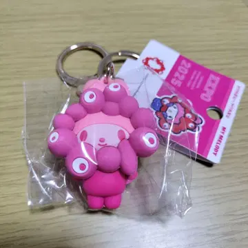 산리오 미야쿠미야쿠 최애 컬러 마이멜로디 키링 만박