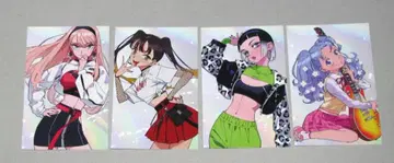 걸 크러쉬 프로필 카드 4종 세트