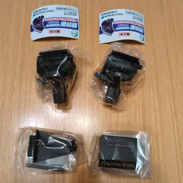 NIPPON STEEL 철도 차량용 자동 연결기 블랙 2세트