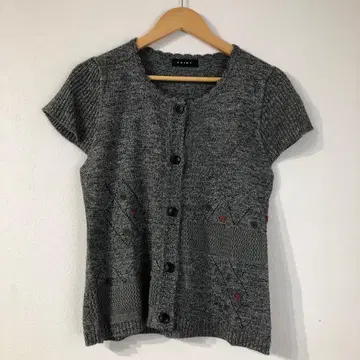 FAIRY 니트 가디건 여성용 빈티지 구제 의류 새상품급