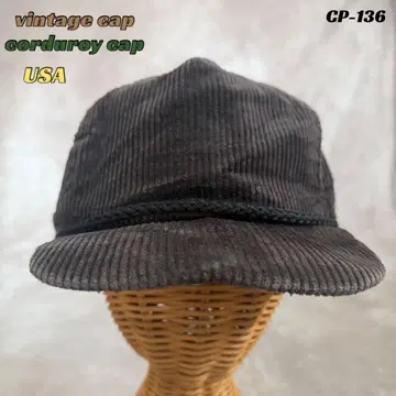 USA 구제 의류 USA제 코듀로이 캡 빈티지 캡 브라운