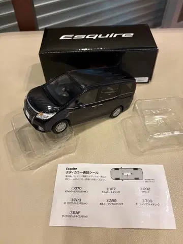 Esquire 미니카 스파클링 블랙 펄