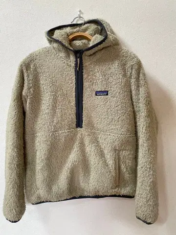 Patagonia 플리스 풀오버 베이지