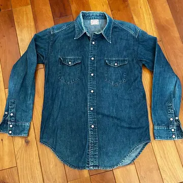 풀카운트 데님 셔츠 사이즈 38