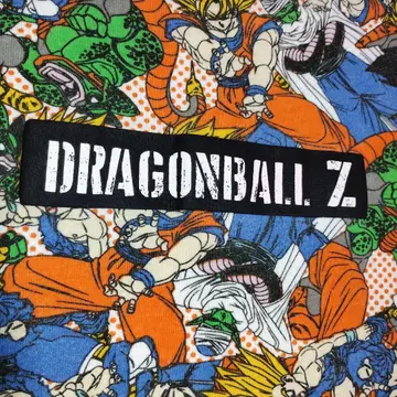 [레어] 드래곤볼 Z 캐릭터 패턴 T셔츠 M 반팔