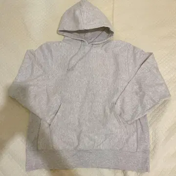 챔피온 #S101 리버스 위브 풀오버 후드티 헤더 그레이