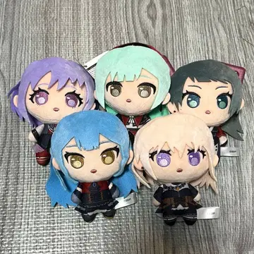 BanGDream Ave Mujica 쁘띠슈 봉제 인형 5종 세트