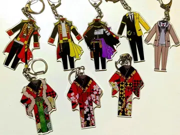 우라시마사카타센 의상 아크릴 키링 8개