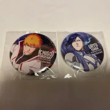 BLEACH 브레솔 페스티벌 쿠로사키 이치고 이시다 우류 2점 캔뱃지