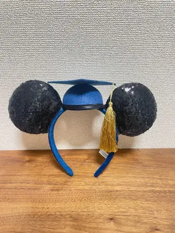 [미키] 디즈니 머리띠 졸업 모자 대학 모자