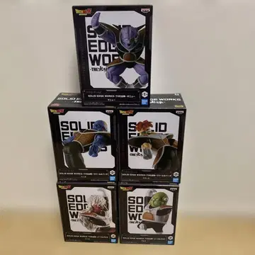 드래곤볼 Z THE 출진 기뉴 특전대 5체 세트