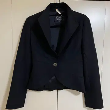 Coup de Chance 네이비 테일러드 자켓 40