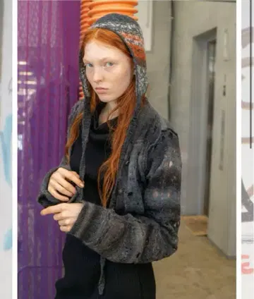 PERVERZE Mohair Knit Cardigan