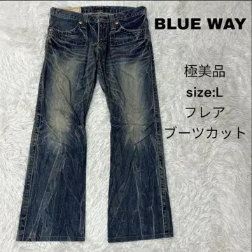 BLUE WAY 블루 웨이 데님 L 32인치 플레어 부츠컷