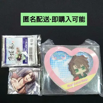 오토메이트 박앵귀 오키타 소지 크레이프 원단 캔뱃지 등