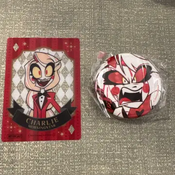 해즈빈 호텔 팝업 혜택 클리어 카드 & 캔뱃지 찰리