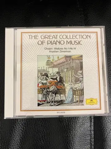 초희귀 CD 치머만 치멜만 쇼팽 왈츠집