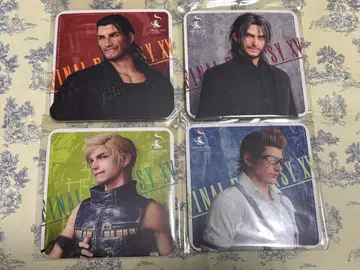 파이널 판타지 XV FF15 스퀘니 카페 코스터 4장 세트