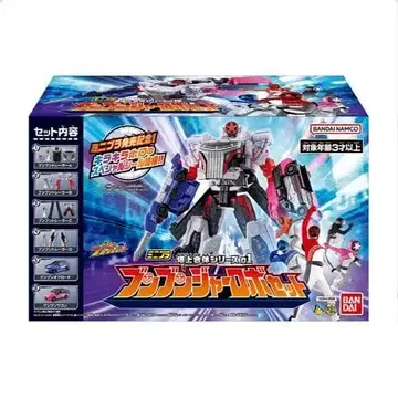 미니프라 폭상합체 시리즈01 분붐저 로봇 전6종2세트