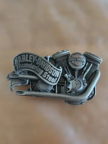 Harley-Davidson Thundering Steel 벨트 버클