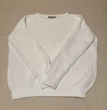 VONDEL 코튼 니트 스웨터 S 두꺼운 원단