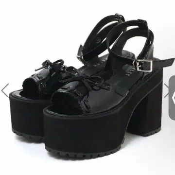 버블스 피코 트리밍 통굽 샌들