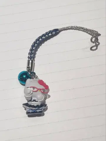 지역 한정 키티 헬로키티 족쇄 스트랩 도쿄 한정판 아키하바라 안경