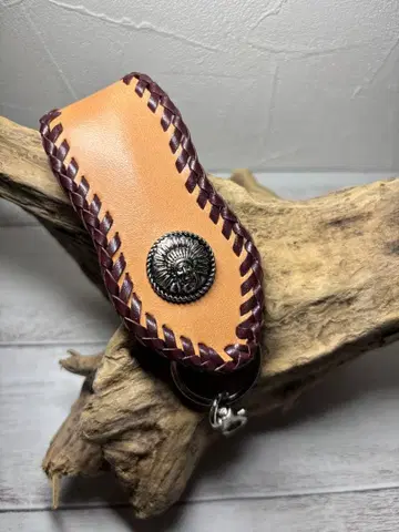 천연 가죽 벨트 루프 키 머리띠 홀더 타월 홀더 핸드메이드