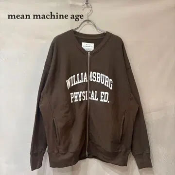 프레임워크 mean machine age 맨투맨 가디건