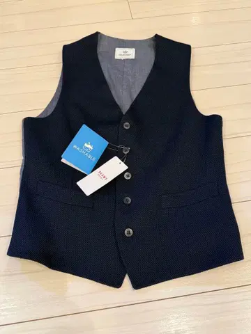 [ 미사용 새상품 ] BEAMS HEART 네이비 지레 베스트