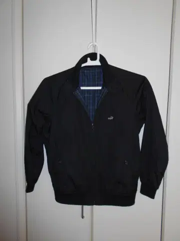 crocodile 크로커다일 스윙탑 블루종 체크 무늬 안감