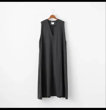 Honnete 오네트 V넥 민소매 와이드 원피스 정장