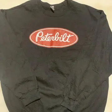 기업물 피터빌트 프린트 맨투맨 사이즈 XL