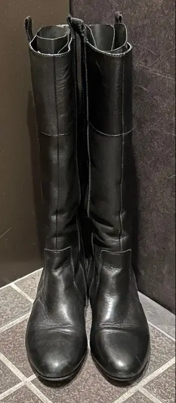 롱 부츠 florence 롱 부츠 블랙 블랙 하자품