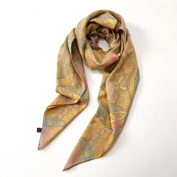 ETRO 에트로 페이즐리 무늬 울&실크 대형 숄 스톨 새상품급