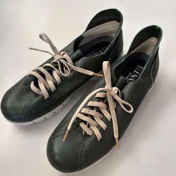 ELENAS 엘레나스 천연 가죽 소프트 가죽 스니커즈 23.5cm