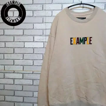 EXAMPLE 에그 맨투맨 빅 실루엣 MFC STORE!