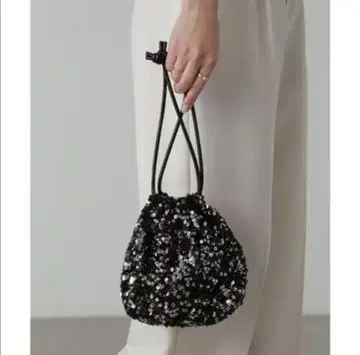 FREE'S MART 스팽글 복조리 백