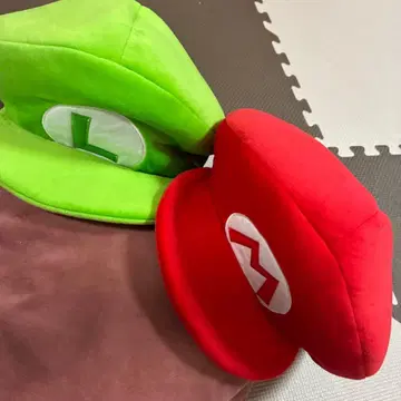 마리오 루이지 모자 세트 USJ