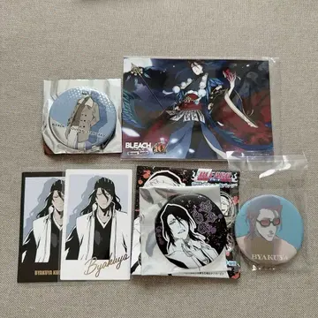 BLEACH WORLD 캔뱃지 쿠치키 뱌쿠야 루키아