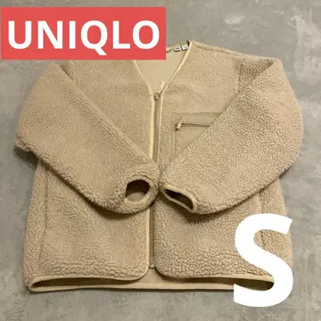 UNIQLO U 플리스 자켓 베이지 S